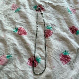 Dalmata Jewelry Silver Curb Chain Link Hypoallergenic Necklace